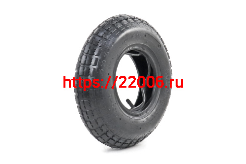 Покрышка тачки садовой 6" 4,00-6 камерная (С КАМЕРОЙ) МАРКИРОВАННАЯ фото 2 Покрышка тачки садовой 6" 4,00-6 камерная (С КАМЕРОЙ) МАРКИРОВАННАЯ фото 2