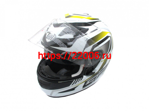 Мотошлем THH TS-42 №11 white/fluo yelow (M) Мотошлем THH TS-42 №11 white/fluo yelow (M)