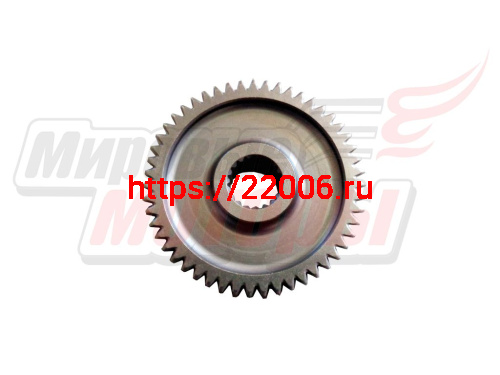 Шестерня редуктора (вала заднего колеса) ведомая 139QMB FT50QT-10 Шестерня редуктора (вала заднего колеса) ведомая 139QMB FT50QT-10