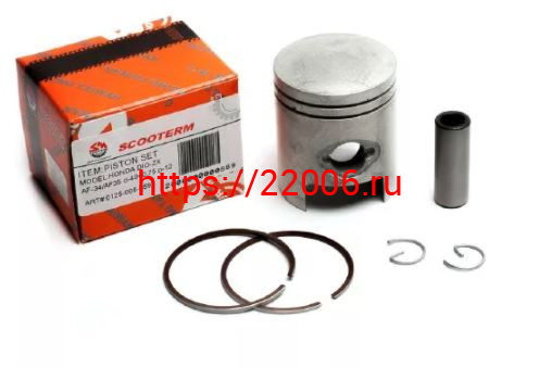 Поршень CMR Honda NZ-50 d-40 +0.50 p-10 II TW Поршень CMR Honda NZ-50 d-40 +0.50 p-10 II TW