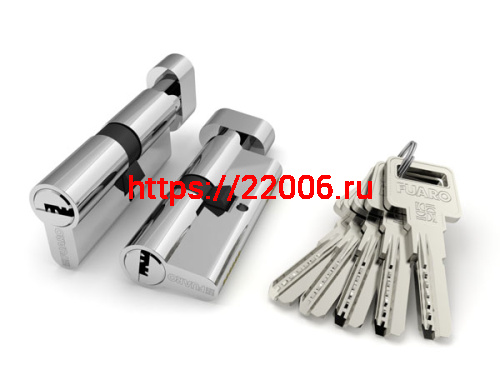 Цилиндровый механизм Fuaro (Фуаро) с вертушкой R602/80 mm (30+10+40) CP хром 5 кл. Цилиндровый механизм Fuaro (Фуаро) с вертушкой R602/80 mm (30+10+40) CP хром 5 кл.
