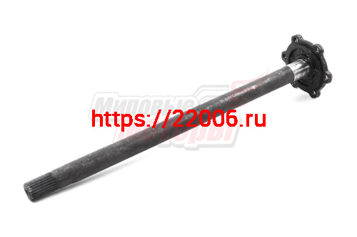 Полуось ведомая (малая) заднего моста трицикл WM250ZH-2 (длина 485 мм,мелкий щлиц) Полуось ведомая (малая) заднего моста трицикл WM250ZH-2 (длина 485 мм,мелкий щлиц)