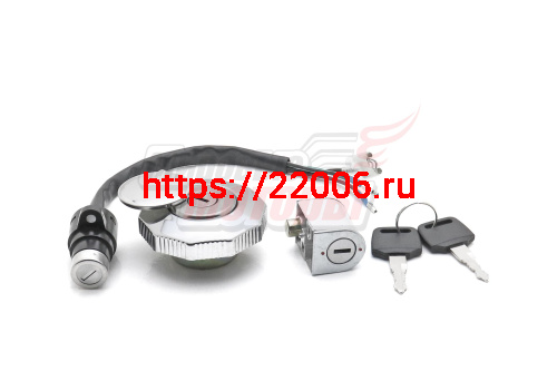 Замки (компл) +крышка бака , противоугонный замок Alpha Замки (компл) +крышка бака , противоугонный замок Alpha