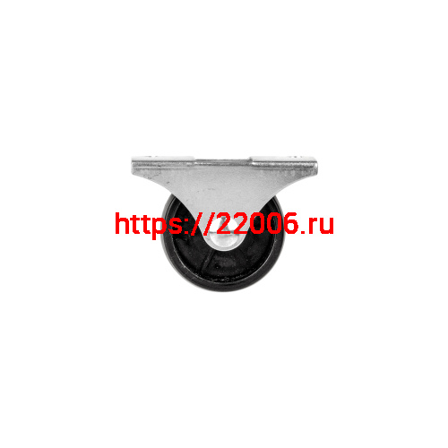 Опора Ajax (Аякс) колесная прямоходная WL/R-40P/50 kg BL пластик черный Опора Ajax (Аякс) колесная прямоходная WL/R-40P/50 kg BL пластик черный