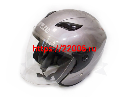 Шлем открытый "Safelead" HF-255В "колобки" Honda Grey размер L Шлем открытый "Safelead" HF-255В "колобки" Honda Grey размер L