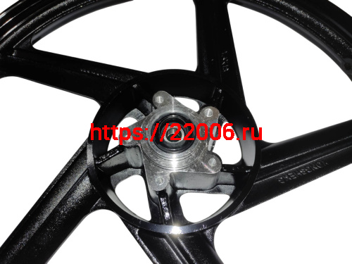 Обод 18" передний литой,  диск. тормоз 18  SIGMA SPORT  черный фото 3