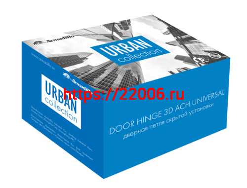 Петля Armadillo (Армадилло) скрытой установки U3D2000.TG FSG/2 флор. золото/2 фото 3 Петля Armadillo (Армадилло) скрытой установки U3D2000.TG FSG/2 флор. золото/2 фото 3