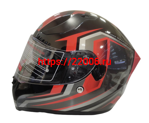 Шлем интеграл COBRA EC H128, серый/оранж, серый/син, черн/крас, черн/лайм, черн/оранж, размер XXL фото 3 Шлем интеграл COBRA EC H128, серый/оранж, серый/син, черн/крас, черн/лайм, черн/оранж, размер XXL фото 3