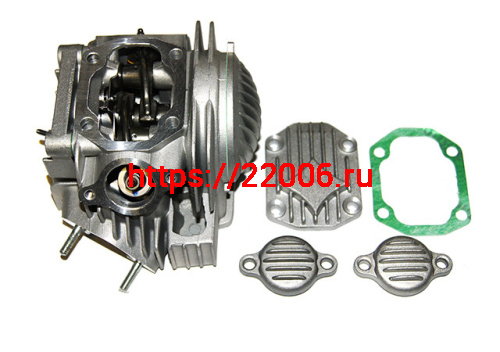 Головка цилиндра в сборе YX140 (клапана, рокера, распредвал. крышки)