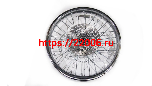 Обод 16" задний спицы, диск. тормоз 2,15-16 (ПИТ-БАЙК), в сборе, ось D12 мм (диск+звезда) фото 2 Обод 16" задний спицы, диск. тормоз 2,15-16 (ПИТ-БАЙК), в сборе, ось D12 мм (диск+звезда) фото 2