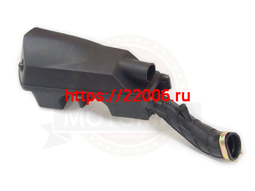 Фильтр воздушный в сборе скутер 139QMB 50/80см3, QT-4 короткий 10" фото 3