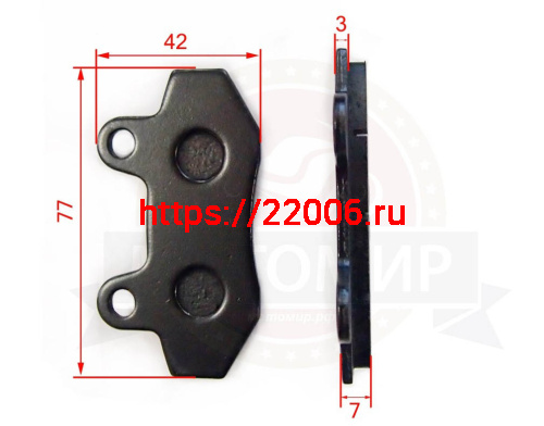 Колодки тормозные дисковые перед. COLT SCRAMBLER (НАБОР) Колодки тормозные дисковые перед. COLT SCRAMBLER (НАБОР)