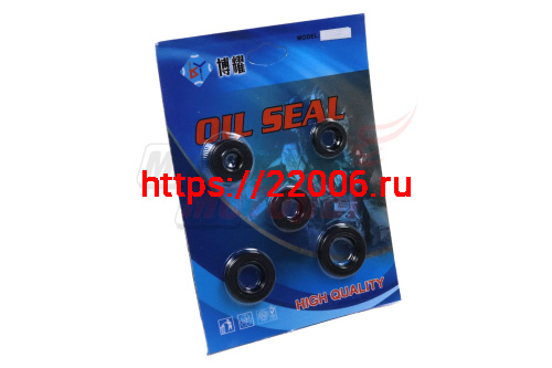 Набор сальников Alha,Delta, Zodiak, ОВ-70, 5 штук (70-125 см3)(13,7*24*5+12*21*4+11,6*24*10+17*29*5+18,9*30*5) Набор сальников Alha,Delta, Zodiak, ОВ-70, 5 штук (70-125 см3)(13,7*24*5+12*21*4+11,6*24*10+17*29*5+18,9*30*5)