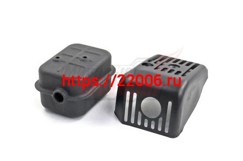 Глушитель в сборе 1P70FV-B (ОРИГИНАЛ, "LIFAN") Глушитель в сборе 1P70FV-B (ОРИГИНАЛ, "LIFAN")