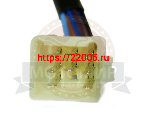 Переключатель скутер SLASH, QT-4,-18 левый (барабанный тормаз) фото 2