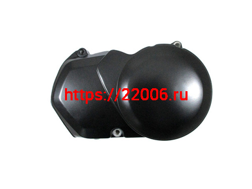 Крышка двигателя левая PITBIKE (черная) Крышка двигателя левая PITBIKE (черная)