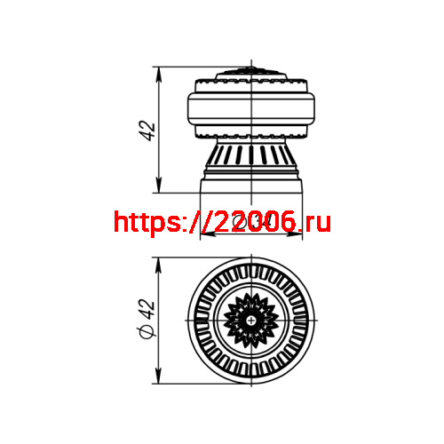 Упор Armadillo (Армадилло) дверной DH062 CL/ABL-18 Темная медь фото 2