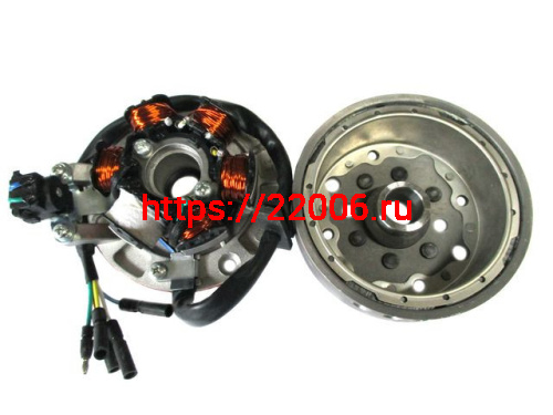 Магнето(статор+ротор генератора) YX150 Магнето(статор+ротор генератора) YX150