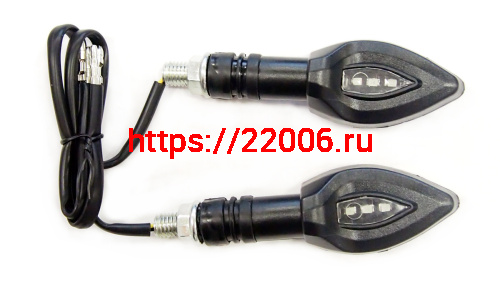 Боковой фонарь (LED) (компл. - 1 пар) WKT-TL-16 черный фото 2