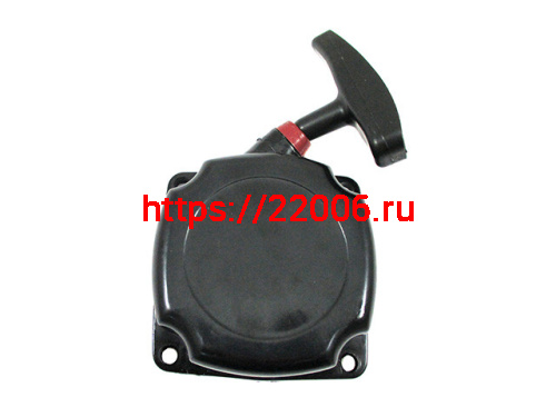 Стартер в сборе для триммера с объемом двигателя 33-52см3 «Бабочка»(2 зацепа) Стартер в сборе для триммера с объемом двигателя 33-52см3 «Бабочка»(2 зацепа)