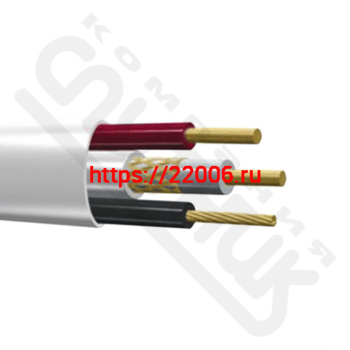 КВК-В 2х0.5мм (12V) кабель Plexus 100 м/4 белый (100/400) D=0.5 КВК-В 2х0.5мм (12V) кабель Plexus 100 м/4 белый (100/400) D=0.5