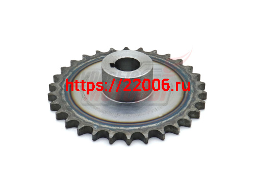 Звезда ведомая 30z мотобуксировщика "Целина" (d=20мм, шаг 12,7, шпонка 6мм) Звезда ведомая 30z мотобуксировщика "Целина" (d=20мм, шаг 12,7, шпонка 6мм)