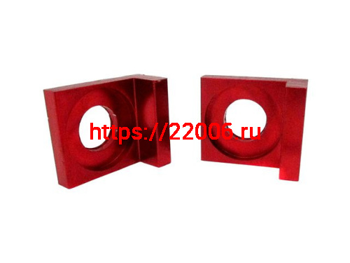 Скоба натяжителя цепи колеса (2 штуки) (красный) ось 15мм Скоба натяжителя цепи колеса (2 штуки) (красный) ось 15мм