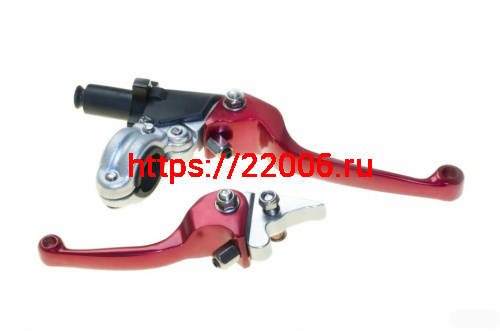 Рычаги складные комплект (сцепления и тормоза) ASV, CNC Рычаги складные комплект (сцепления и тормоза) ASV, CNC
