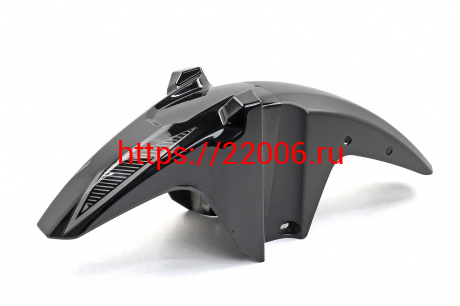 Крыло переднее Alpha ANDES черное глянцевое Крыло переднее Alpha ANDES черное глянцевое