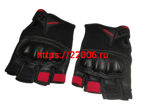 Перчатки PRO-BIKER MCS-57B без пальцев (чёрно-красные), р-р M фото 3 Перчатки PRO-BIKER MCS-57B без пальцев (чёрно-красные), р-р M фото 3