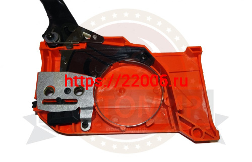 Тормоз цепи в сборе б/п Цыганка 45, 52 (крышка тормоза цепи в сборе) фото 4