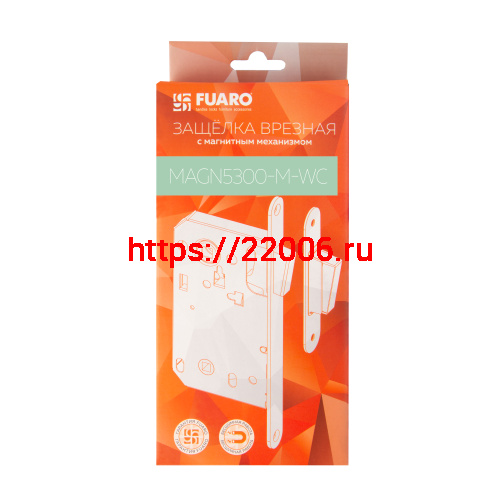 Защелка Fuaro (Фуаро) врезная MAGN5300-M-WС (5300-M-WC) SSG сатинированное золото фото 2 Защелка Fuaro (Фуаро) врезная MAGN5300-M-WС (5300-M-WC) SSG сатинированное золото фото 2