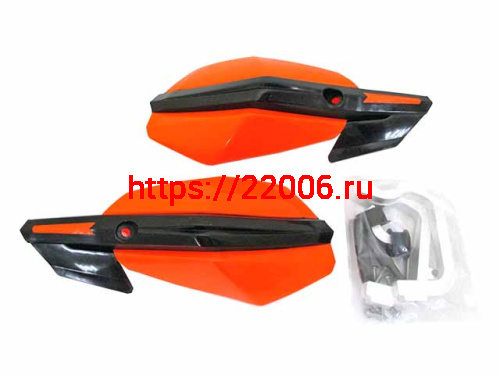 Защита рук пластиковая (цветные) на руль 22/28мм Защита рук пластиковая (цветные) на руль 22/28мм