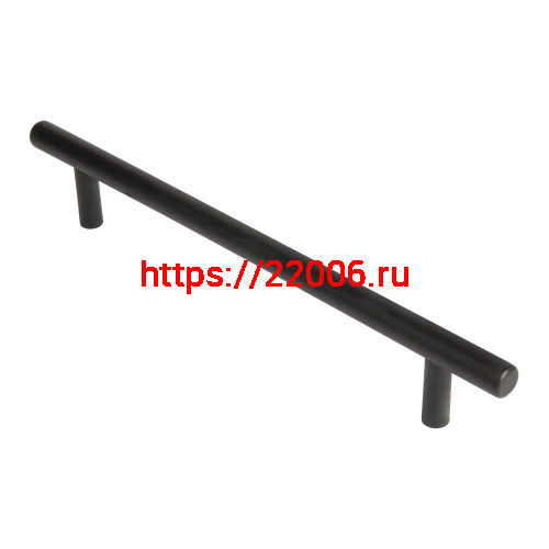 Ручка-скоба Ajax (Аякс) мебельная MB-H-005-160 мм BL черный Ручка-скоба Ajax (Аякс) мебельная MB-H-005-160 мм BL черный