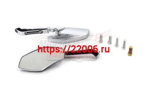 Зеркала (135) ЭКСКЛЮЗИВ шестиугольные, под хром, с переходниками d8,d10 (+перех-к под левую резьбу) Зеркала (135) ЭКСКЛЮЗИВ шестиугольные, под хром, с переходниками d8,d10 (+перех-к под левую резьбу)