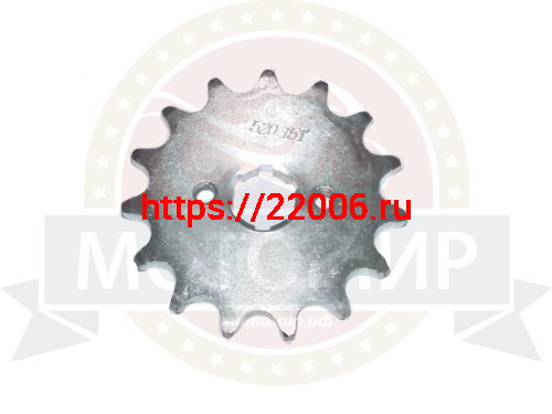 Звезда 15 зуб. (520) (d18-20, 2х34) цепи, ведущая Falcon250 Звезда 15 зуб. (520) (d18-20, 2х34) цепи, ведущая Falcon250