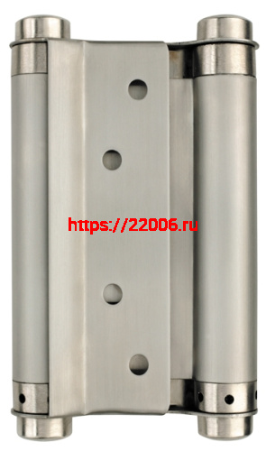 Петля Armadillo (Армадилло) пружинная двусторонняя BH586SS (125*86*1.5) SN (DAS SS 201-5") мат.никель Петля Armadillo (Армадилло) пружинная двусторонняя BH586SS (125*86*1.5) SN (DAS SS 201-5") мат.никель