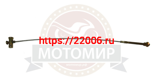 Трос тормоза (ручника) L-430 мм. №3 трицикл Лифан НО