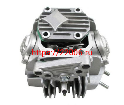 Головка цилиндра в сборе YX150-5 (клапана , рокера, распредвал. крышки, свеча) Головка цилиндра в сборе YX150-5 (клапана , рокера, распредвал. крышки, свеча)