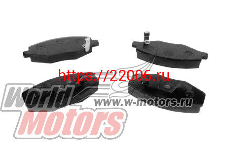 Колодки тормозные передние Indis (S18D-3501080) Колодки тормозные передние Indis (S18D-3501080)