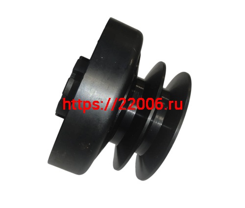 Сцепление  автоматическое,  на вал 20 мм, шкив  В, 2 ручейковый