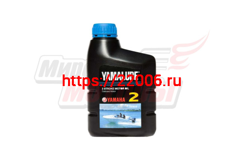 Масло 2T YAMAHA Yamalube 2-Stroke 1литр (уп.24шт) ПЛАСТИКОВАЯ БАНКА!!! (для лод.двиг.)