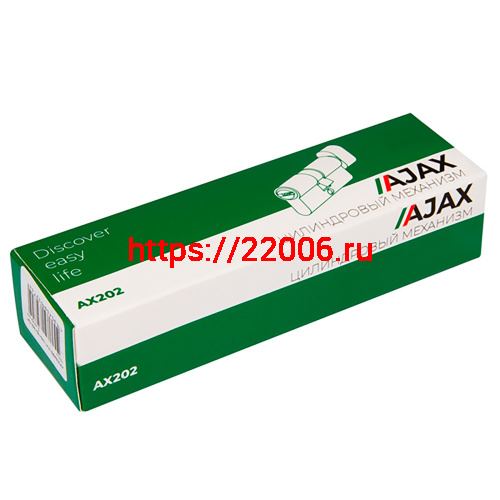 Цилиндровый Ajax (Аякс) механизм (AX202/70) AX2002Knob70 (30+10+30) CP хром с вертушкой фото 2 Цилиндровый Ajax (Аякс) механизм (AX202/70) AX2002Knob70 (30+10+30) CP хром с вертушкой фото 2