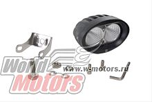 Фара cветодиодная WL-120F (ближн свет, мет. корп. 2 диода, 20 Вт) Арт.5199