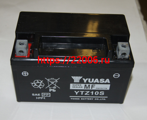 Аккумулятор YUASA MF DRY GEL YTZ10S (12v/8,6hr) герметичный (150*87*94) Аккумулятор YUASA MF DRY GEL YTZ10S (12v/8,6hr) герметичный (150*87*94)
