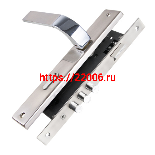 Замок цилиндровый Punto (Пунто) с ручкой LOCKSET90.ORION.4585-3 (KIT P90 4585/3 ORION) SN/CP мат.никель/хром Замок цилиндровый Punto (Пунто) с ручкой LOCKSET90.ORION.4585-3 (KIT P90 4585/3 ORION) SN/CP мат.никель/хром