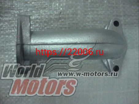 Патрубок карбюратора Alpha (d22) СЕРЕБРИСТЫЙ Патрубок карбюратора Alpha (d22) СЕРЕБРИСТЫЙ