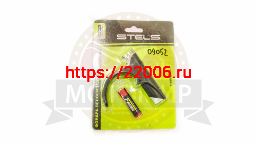 Фара  Вело передняя, 1суперяркий светодиод, мягкий сил/, на руль (чёрный,белый,зел) JY-267-GL