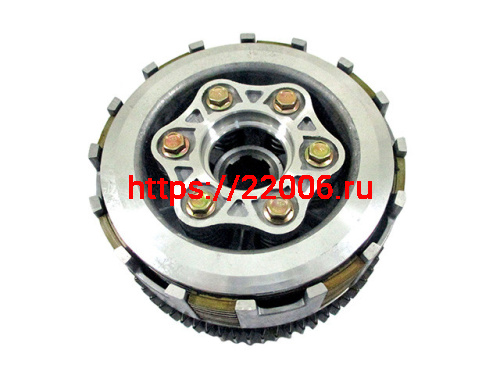 Барабан (корзина) сцепления в сб. 73 зуба CG250, TTR250 Барабан (корзина) сцепления в сб. 73 зуба CG250, TTR250