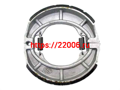 Колодки тормозные (барабан)152QMI, 157QMJ GY6 125-150cc 13" SEE Колодки тормозные (барабан)152QMI, 157QMJ GY6 125-150cc 13" SEE